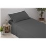 Degrees Home - Parure de lit 3 pièces - Drap Housse réglable, Dessus et taie d'oreiller - Microfibre Polyester Lit 90 cm, Ardois