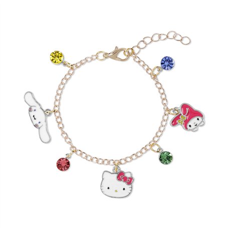 KIDS EUROSWAN Hello Kitty Bracelet à breloques réglable pour fille