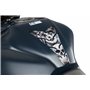 Puig 21435N Protection de Réservoir Skull & Poker Noir
