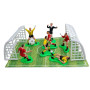 Dekora, Décoration de gâteau d'anniversaire, gâteau sur le thème du football et du sport, 7 figurines, 2 cages et 1 ballon