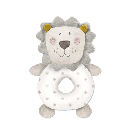 Hochet en peluche pour bébés - Lion
