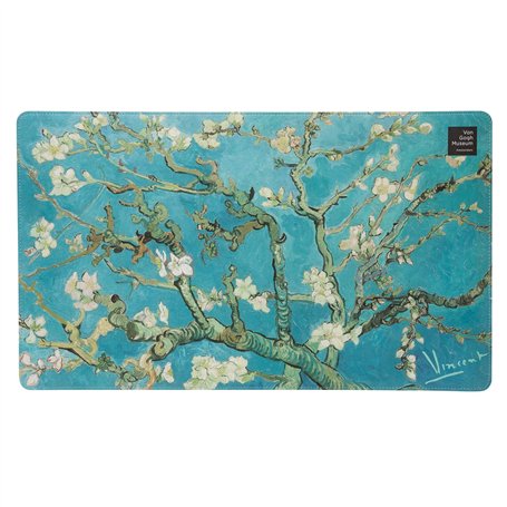Grupo Erik - Tapis de Souris XL Faux Cuir Van Gogh | sous Main