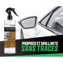 EQM - ECO-107 - Nettoyant Vitres Voiture - 500 ml - Nettoyant pour vitres intérieur et extérieur - Fenêtres, pare-brise, rétrovi