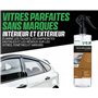 EQM - ECO-107 - Nettoyant Vitres Voiture - 500 ml - Nettoyant pour vitres intérieur et extérieur - Fenêtres, pare-brise, rétrovi