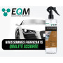 EQM - ECO-107 - Nettoyant Vitres Voiture - 500 ml - Nettoyant pour vitres intérieur et extérieur - Fenêtres, pare-brise, rétrovi