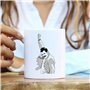 Acen Freddy Mercury, The Greatest » - Tasse fantaisie amusante de 325 ml en céramique - Idéale pour la Saint-Valentin, Pâques, l