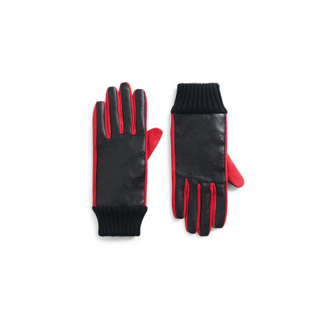 Desigual Glove_Logomania 2000 Black Kit d'accessoires d'hiver