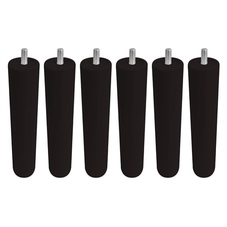 Homey Lot de 6 Pieds en Bois pour Base tapissée