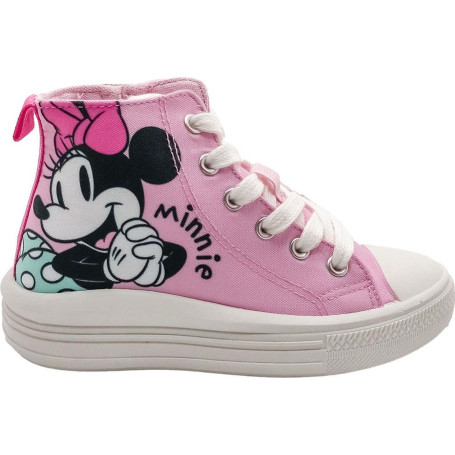 CERDÁ LIFE'S LITTLE MOMENTS Loneta Altas – Zapatillas Minnie 8-14 Años Antideslizante Basket