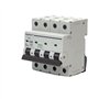 Disjoncteur Automatique Miniature 4P 20A Courbe C Gris Protection Circuit Prévention des Surcharges Electriques