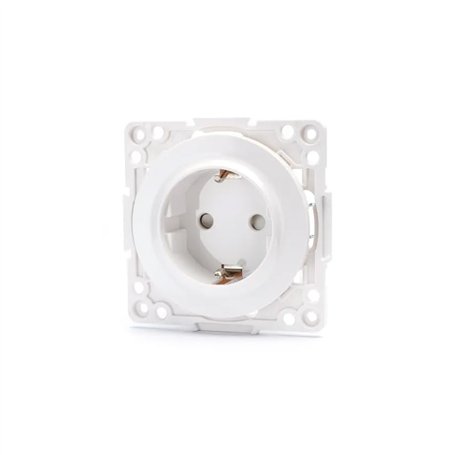 Interrupteur mural blanc à une voie