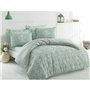 Parure de lit - 1 housse de couette 220 x 240 cm + 2 taies d'oreiller 60 x 60 cm - 65% coton