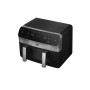 BEKO - Friteuse à air chaud - AirFryer - 2 cuves - 9.5 L, Noir
