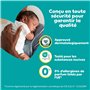 Pampers Baby-Dry Taille 5, 94 Couches, 11kg-16kg, Une Nuit Confortable Jusqu’À 100% Sans Fuites