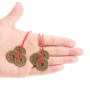 Fortune Coins Chinoises Chines Feng Shui Pièces Anciennes I-Ching Porte-Bonheur Chinois pour Richesse e