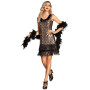 Boland 87113 - Robe Flapper Peacock pour adulte