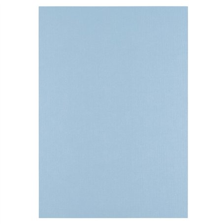 Florence Papier Cartonné en Lin Bleu 250 g – Papier Scrapbooking A4 – Water – Papier Cartonné Couleur – Invitations Élégantes