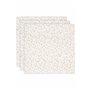 Jollein Lot de 3 langes en mousseline pour bébé - Bloomy - 70 x 70 cm - 100% coton - Lingettes pour bébé - Certifiées Oeko-Tex