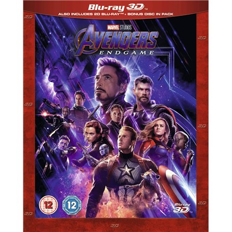 Avengers Endgame 3D [Blu-Ray] [Import]