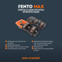 FENTO Max | Genouillères extra longues pour homme | Protection des genoux robuste avec sangles réglables | Genouillères conforta