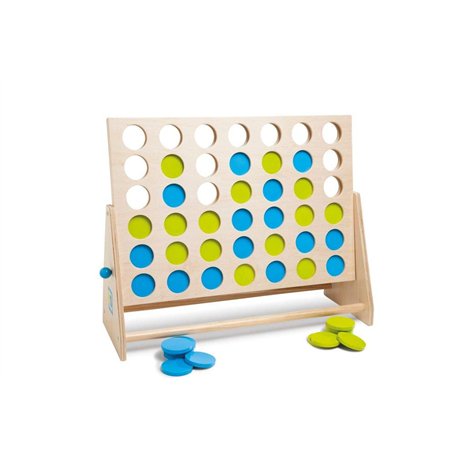 BS Toys Quatre Ensemble - Jeu D'Adresse pour Enfants - Convient pour Intérieur Ou Extérieur - A Partir De 6 Ans - Jeu De Société
