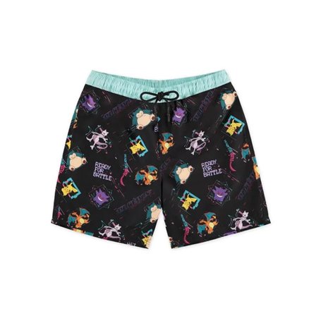 DIFUZED Maillot de Bain Pokemon Adulte Slips