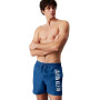 Calvin Klein Short de Bain Homme Medium Drawstring avec Cordon de Serrage
