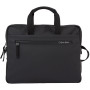 Calvin Klein Rubberized Slim Convertible Laptop Bag CK Black