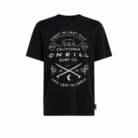 T-shirt à manches courtes homme O'Neill Jack O'Neill Muir Noir