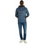 Calvin Klein Jeans SEASONAL MONOLOGO REGULAR HOODIE Sweat à capuche Homme, Bleu (Blue Coast), 6XL