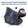 Civière de cou pour la nuque, le cou et les épaules - Oreiller traction cervicale flexible & ergonomique - Neck cloud, Coussin d