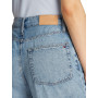 Tommy Hilfiger Jean Femme Wide Leg Cropped Sia Taille Haute, Bleu (Sia), 27W