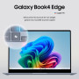 PC portable Samsung Galaxy Book4 Edge 14 Ecran tactile Copilot+ PC Qualcomm Snapdragon X Elite 16 Go RAM 512 Go SSD Gris Glacier
