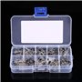 Oumefar 200 pièces 10Values Redresseur Diode Assortiment Kit Électronique 1N4001-1N4007 1N5817-1N5819 avec Boîte