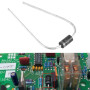Oumefar 200 pièces 10Values Redresseur Diode Assortiment Kit Électronique 1N4001-1N4007 1N5817-1N5819 avec Boîte