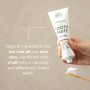 Urtekram Dentifrice Arbre à Thé Bio - Soin apaisant pour dents sensibles - Dentifrice sans Fluor - Origine Vegan & Naturelle - U