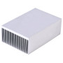 Aigid 1 pc radiateur en aluminium dissipateur de chaleur refroidissement pour LED amplificateur Transistor IC Module 100 x 69 x 
