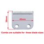 Jeu de peignes pour accessoires Professional Line avec guide de coupe pour raccord métallique 3 10mm - Compatible avec la tondeu