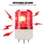 voyants d'avertissement à LED rouges 220V Système d'alarme acousto-optique