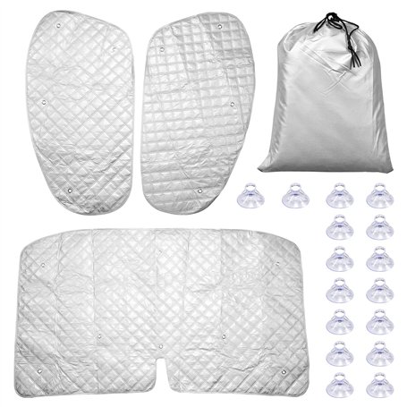 AUROLYNNE Pare Soleil Pliable Protection Voiture pour Trafic Pliable Protection Vivaro