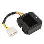 GNXfixt Régulateur De Tension Redresseur pour Linhai 260Cc 300Cc ATV Scooter Dirt Bike Go Kart Tension DC Régulateur Rectifieur 