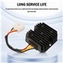 GNXfixt Régulateur De Tension Redresseur pour Linhai 260Cc 300Cc ATV Scooter Dirt Bike Go Kart Tension DC Régulateur Rectifieur 