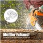 Silencieux d'échappement de Haute précision résistant à l'usure Installation Simple pour sci