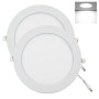 YULIN SUN Luminaire Plafonnier Spot LED Encastrable 15W 1350LM x 2 Pièces éclairage de Plafond pour Cuisine Salon Chambre
