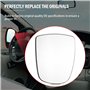 Anlseiod Verre Retroviseur Gauche Compatible avec Renault Trafic MK2 O-pel Vivaro A Nissan Primastar 2001-2014 Miroir Glace De R