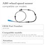 Anlseiod Capteur ABS Avant Gauche Droite pour Citroën C5 III/C5 III Break C6 Peugeot 407/407 Coupé SW 508 I/508 SW I Capteur ABS