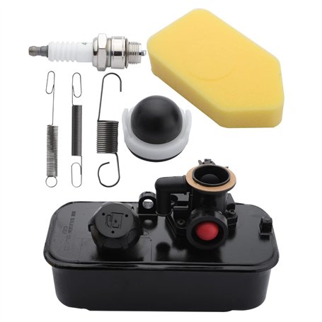 FanPaYY Carburateur et Réservoir pour Briggs and Stratton avec bougies