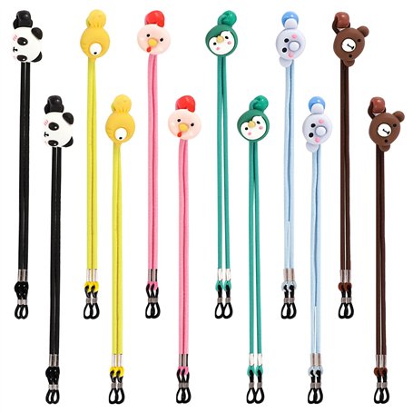 MLPKOI 12 Pièces Cordon Lunettes Enfant