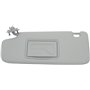 Pare-Soleil de Voiture Pare-Soleil Gauche avec Miroir adapté for Chevrolet Aveo 2012 2013 2014 Gris Visières de Soleil
