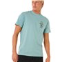 T-shirt à manches courtes homme Rip Curl Search Icon Tee Bleu